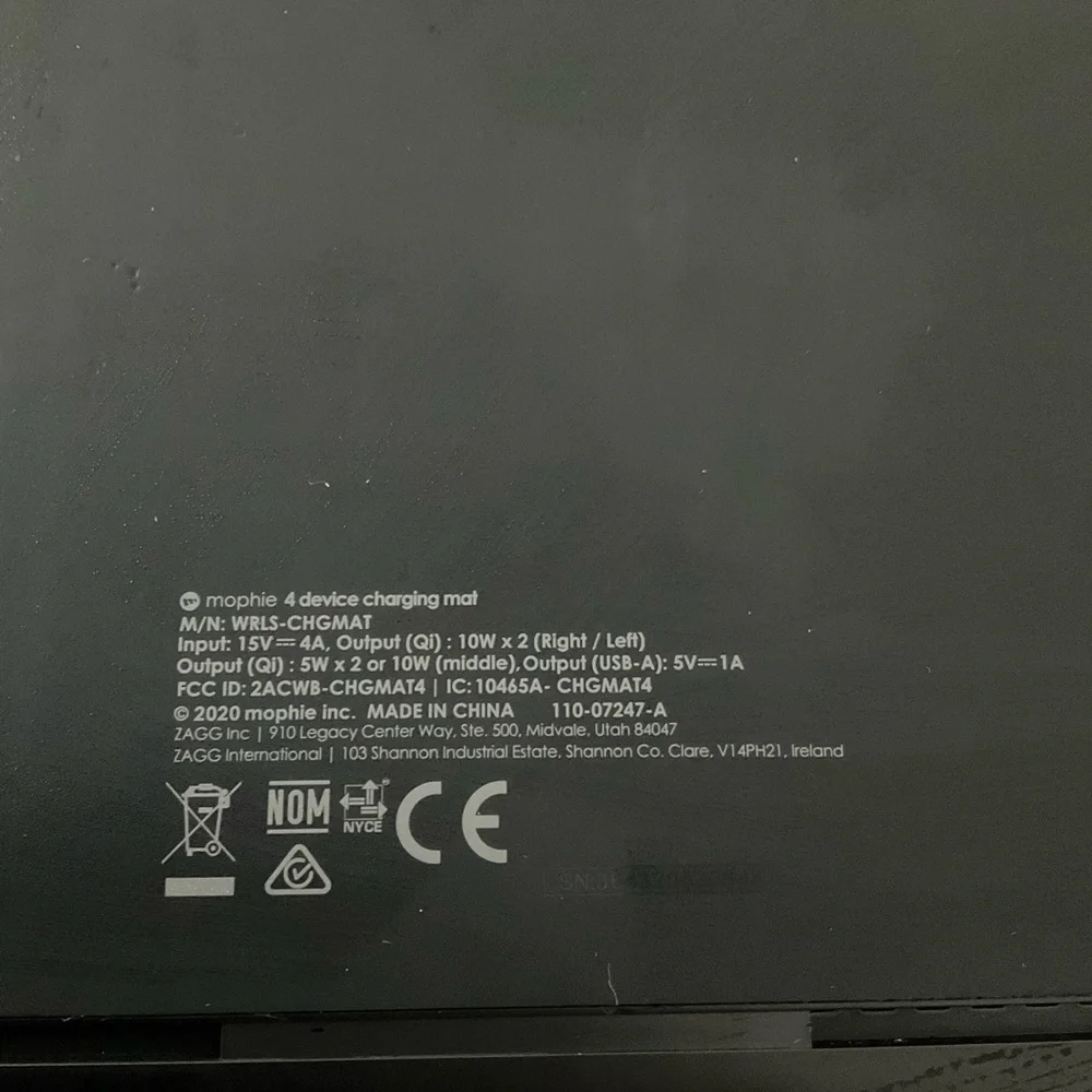 Mophie 4 in 1 charging pad